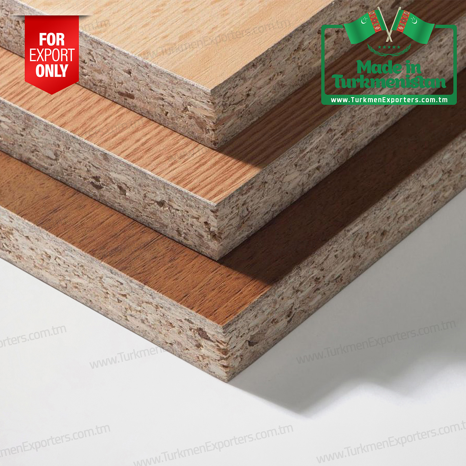 Laminated chipboard Made in Turkmenistan | Turkmen Export Trading Services Company