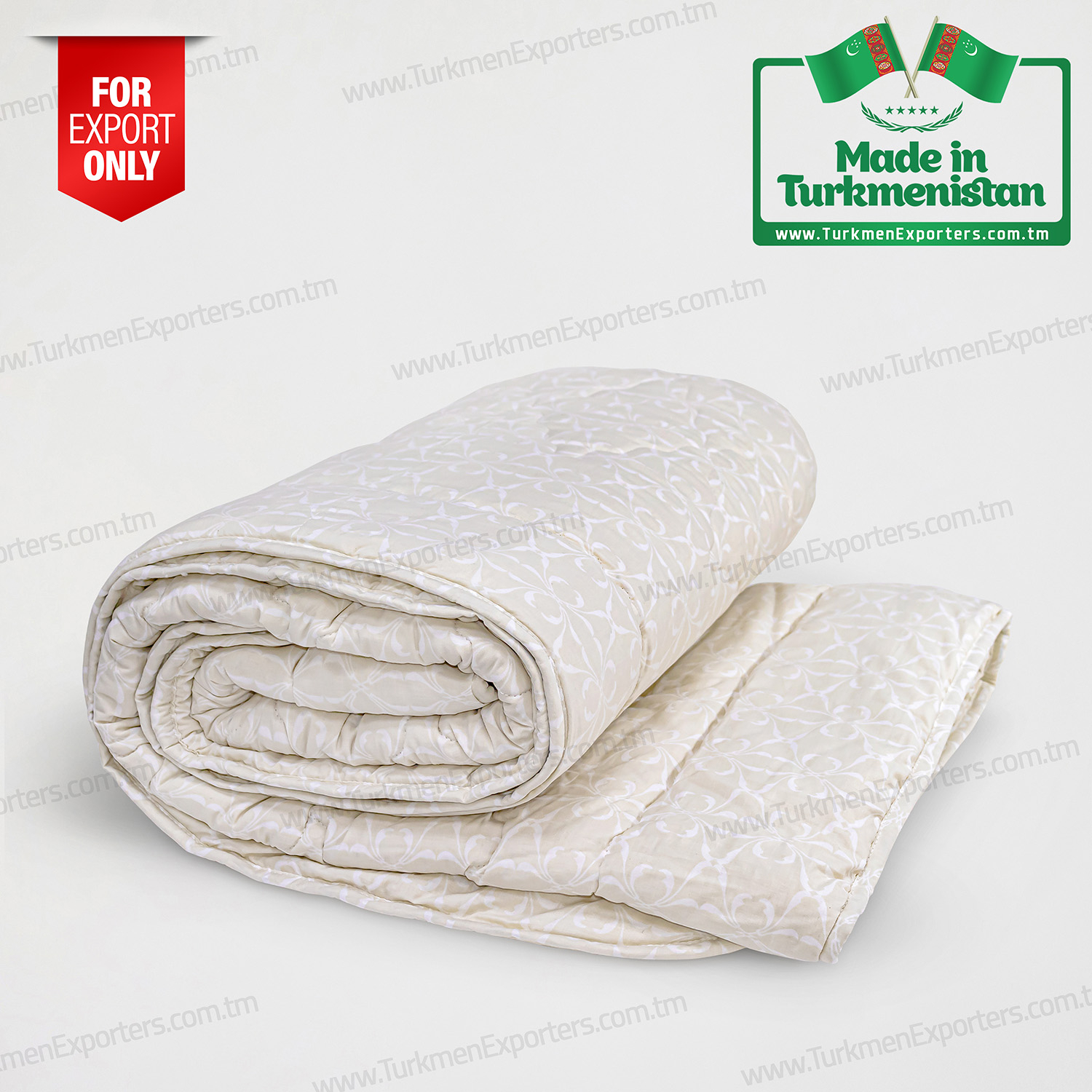 Synthetic winterizer filled quilt wholesale from Turkmenistan | Nurly Goza economic society