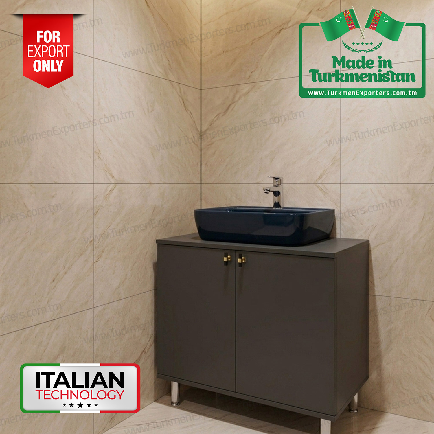 Ceramic countertop wash basin | Eziz Doganlar Keramika ES