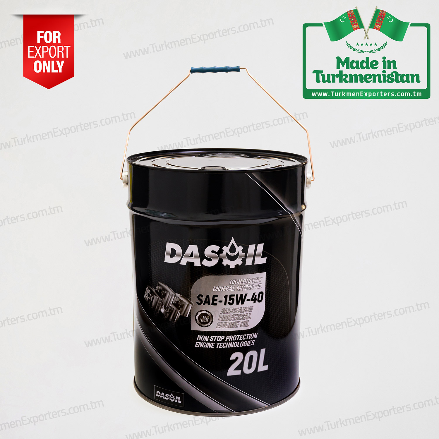 DASOIL SAE 15W-40 motor yağı 20L | Inamlı Yag limited şirketi