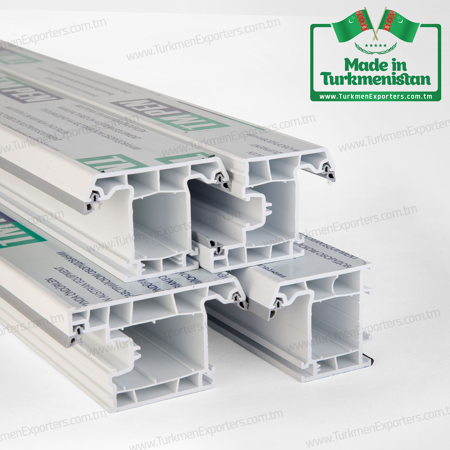Пластиковый профиль для окон в Туркменистане оптом на экспорт | Туркмен Пенджире ХО