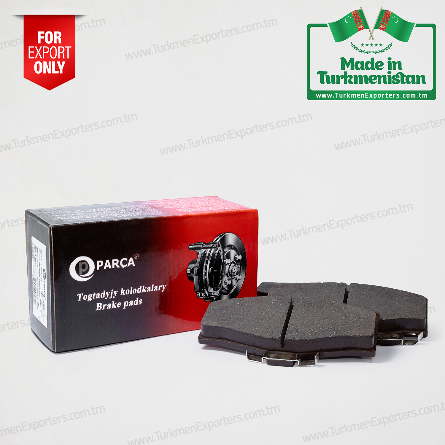 Brake pad in Turkmenistan wholesale for export | Nurly Parcha economic society