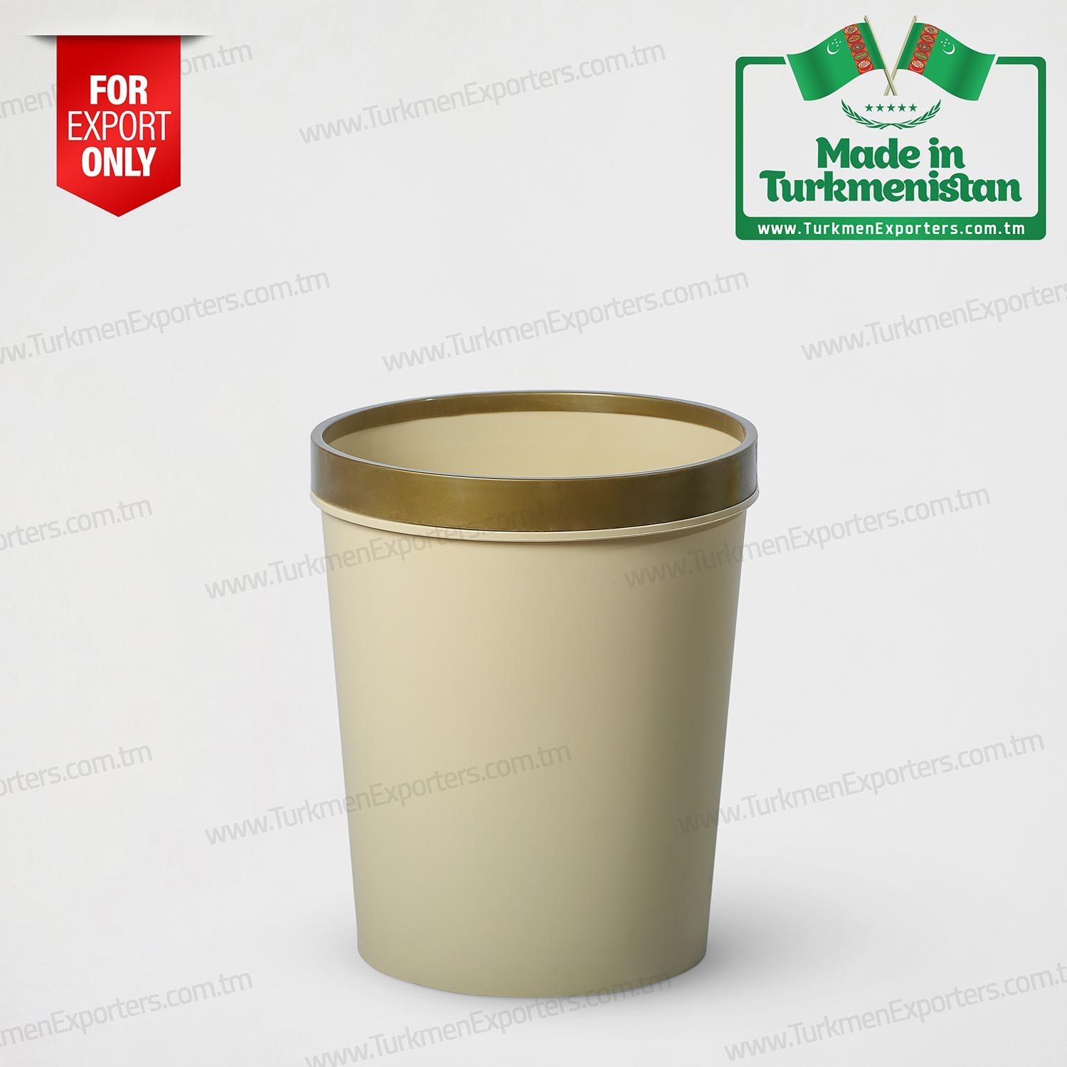 Plastic dustbin in Turkmenistan wholesale for export | Turkmen Shohle economic society