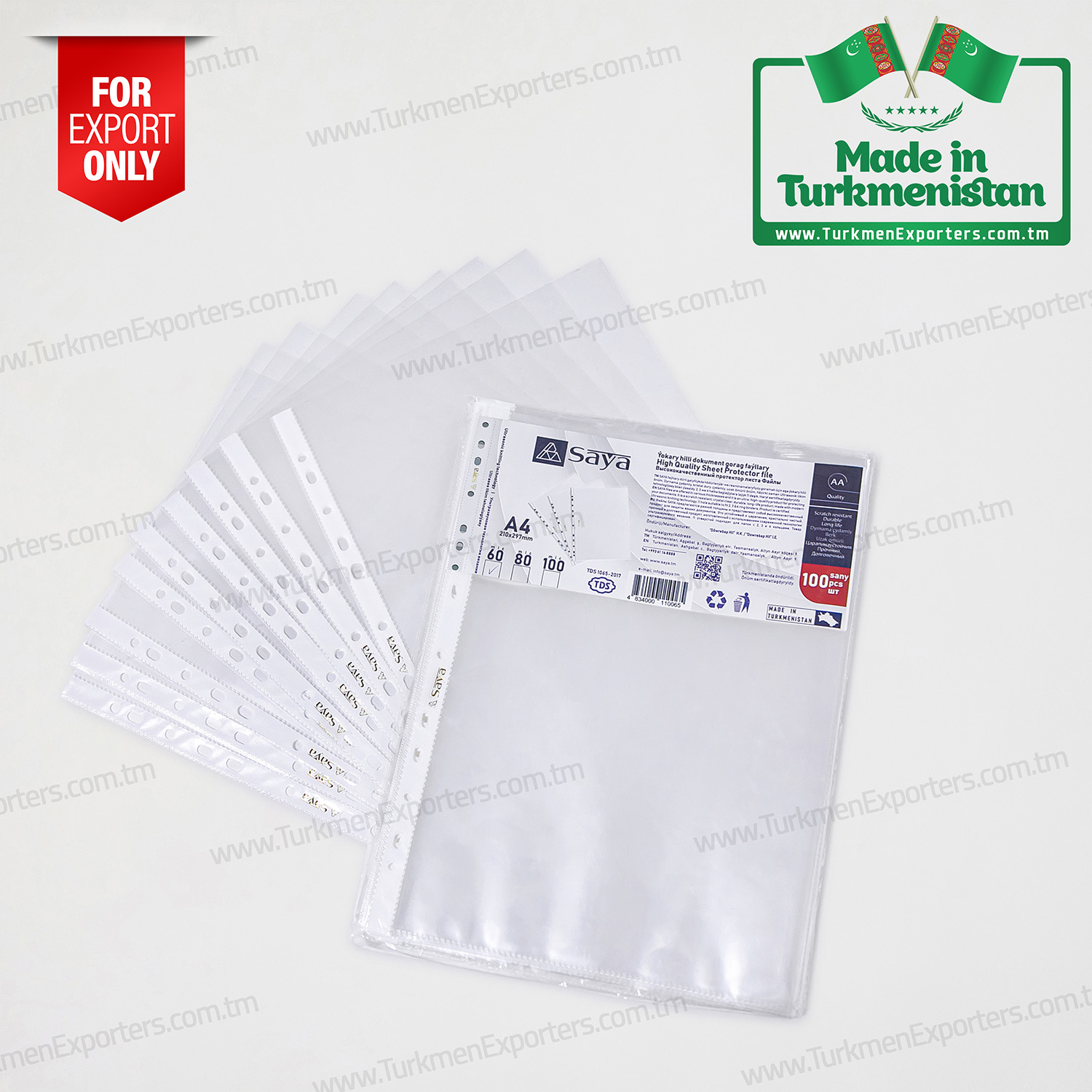 Transparent sheet protector wholesale for export | Dowrebap Hil individual enterprise