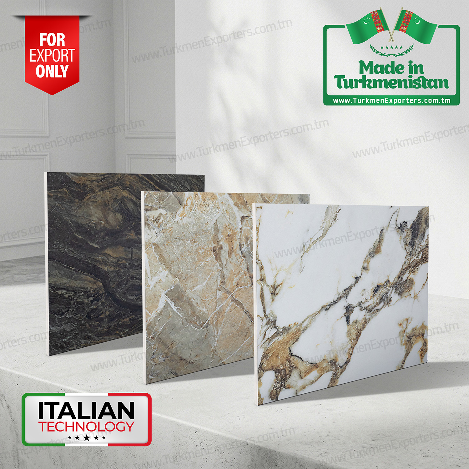 Ceramic tile 60 x 60cm | Eziz Doganlar Keramika ES