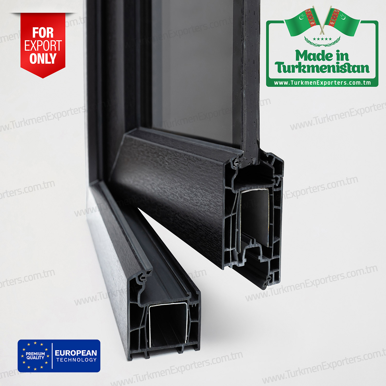 PVC plastic window profile | Turkmen Penjire economic society