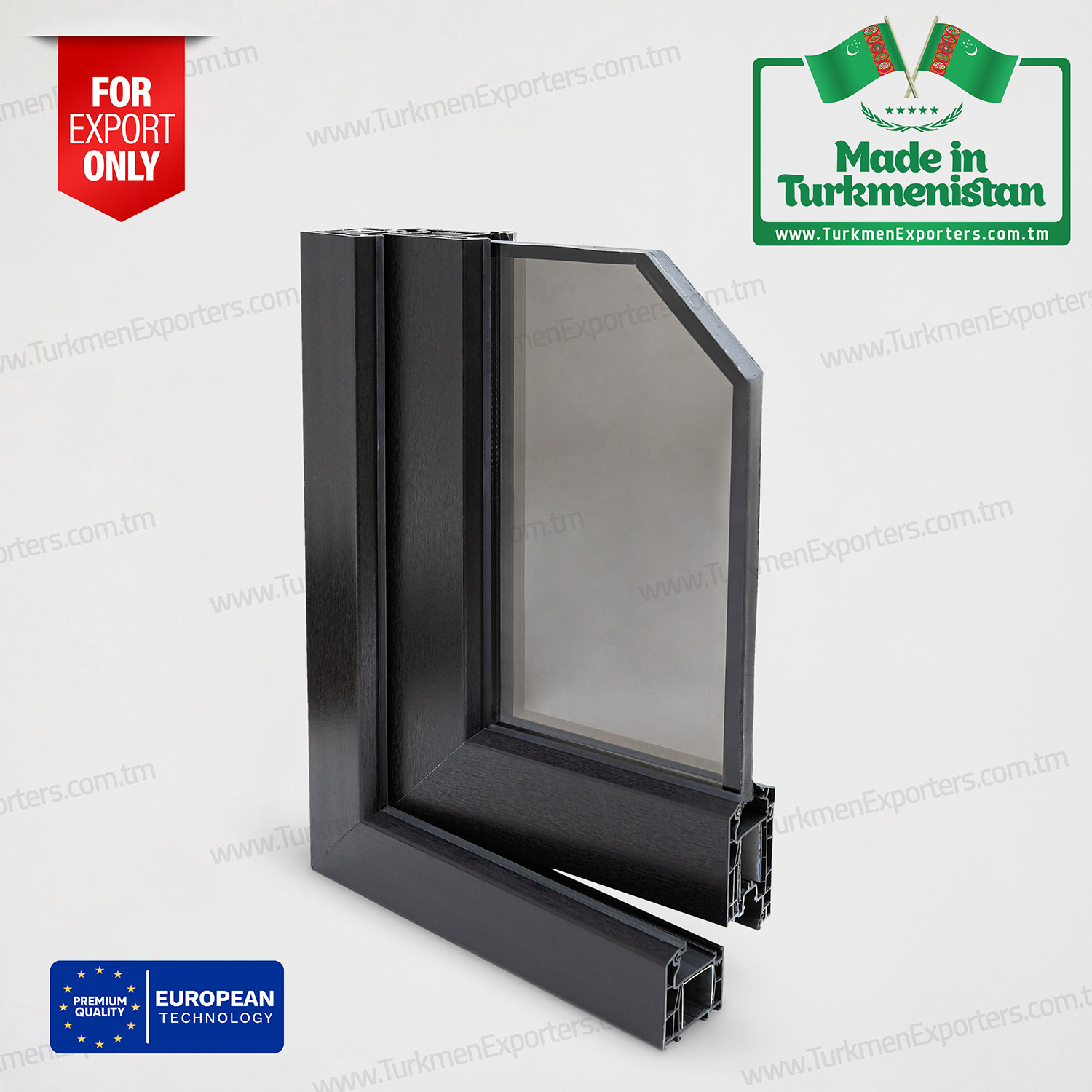 Plastic window and door profiles | Turkmen Penjire economic society