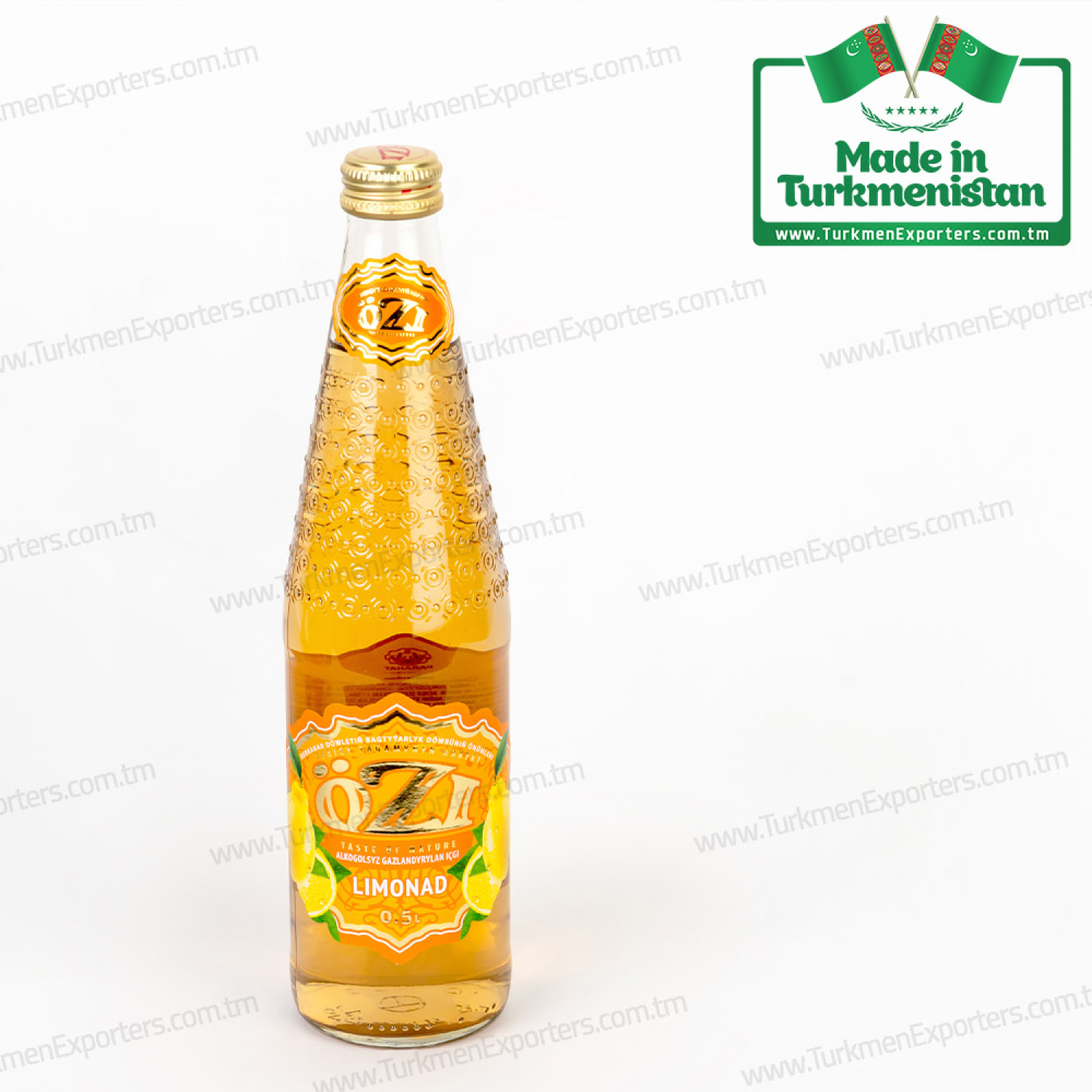 ÖZI - gazlandyrylan alkogolsyz içgi Limonad 0,5 litr | Parahat HK