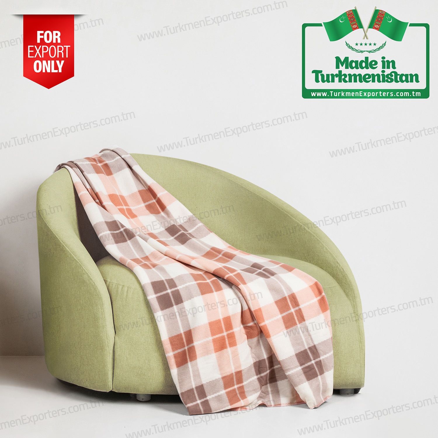 Пледы оптом на экспорт из Туркменистана | Бег Юпек ХО