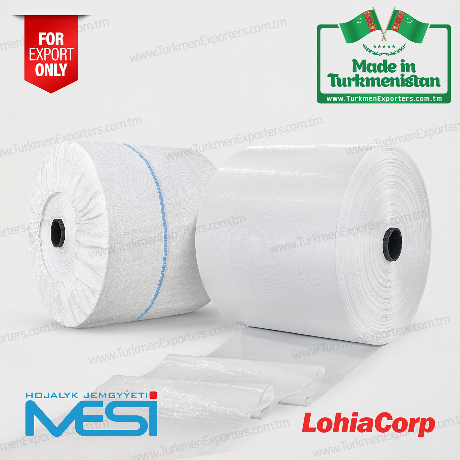Polypropylene woven rolls wholesale from Turkmenistan | Mesi economic society