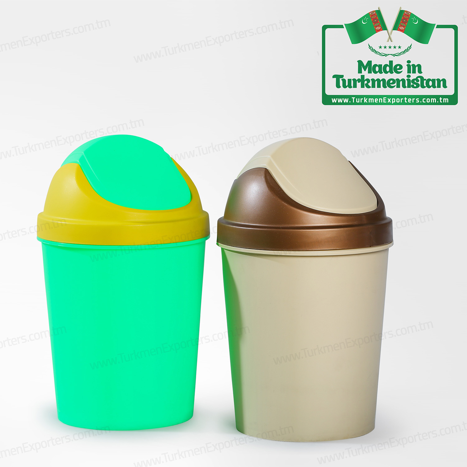 Plastic dustbin wholesale for export from Turkmenistan | Turkmen Shohle economic society