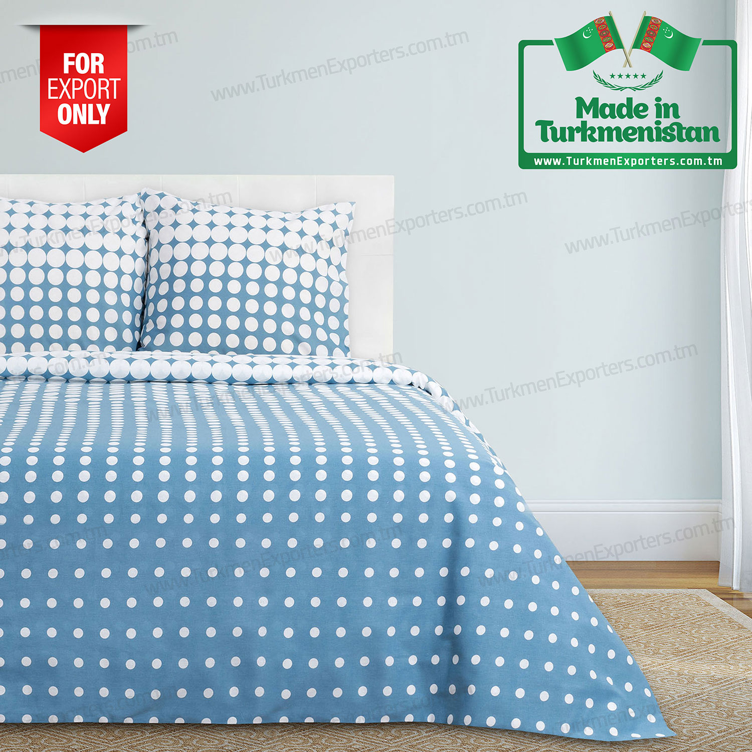 Bed linen set wholesale from Turkmenistan | Turkmenbashi Textile Complex