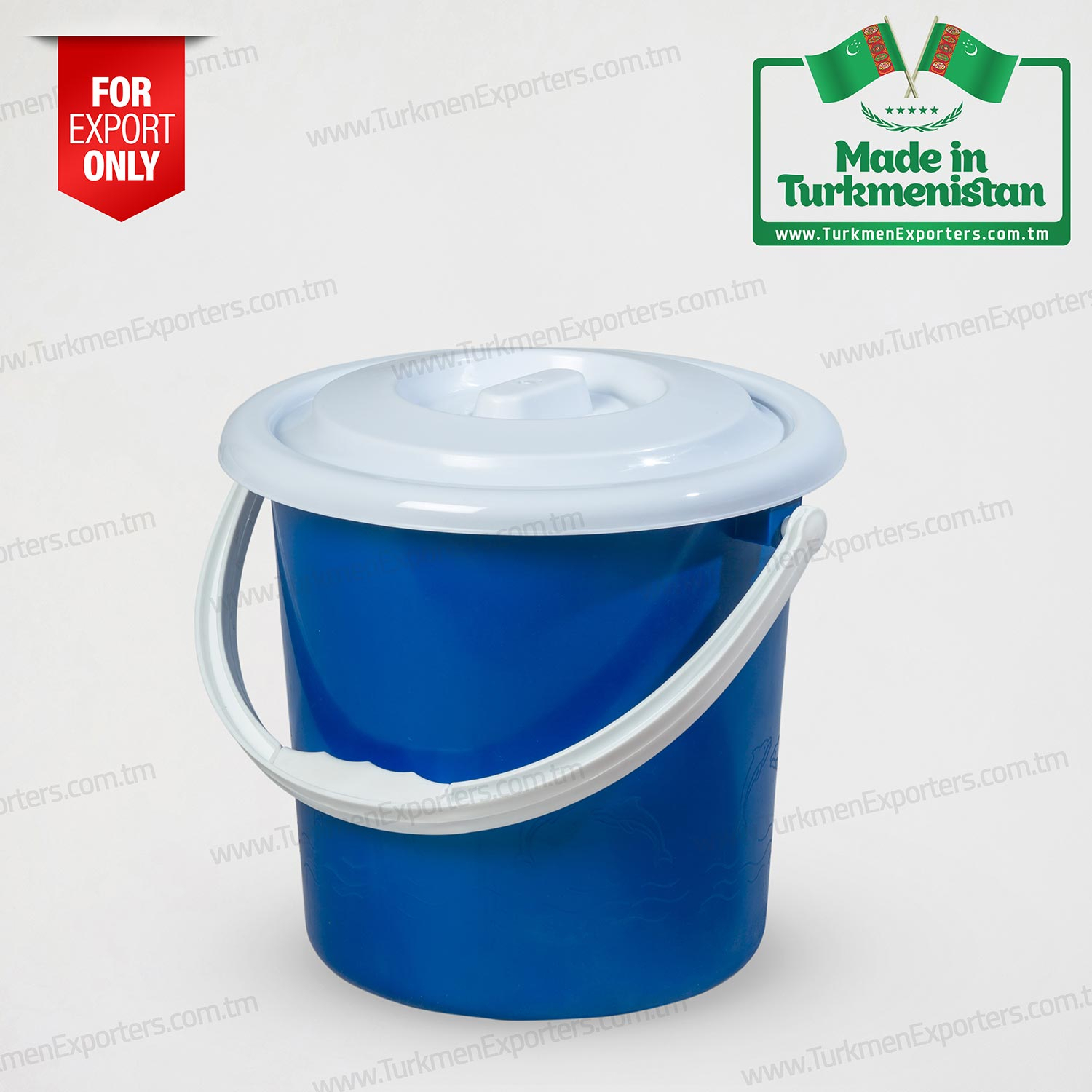 Plastic bucket Made in Turkmenistan | Turkmen Shohle economic society