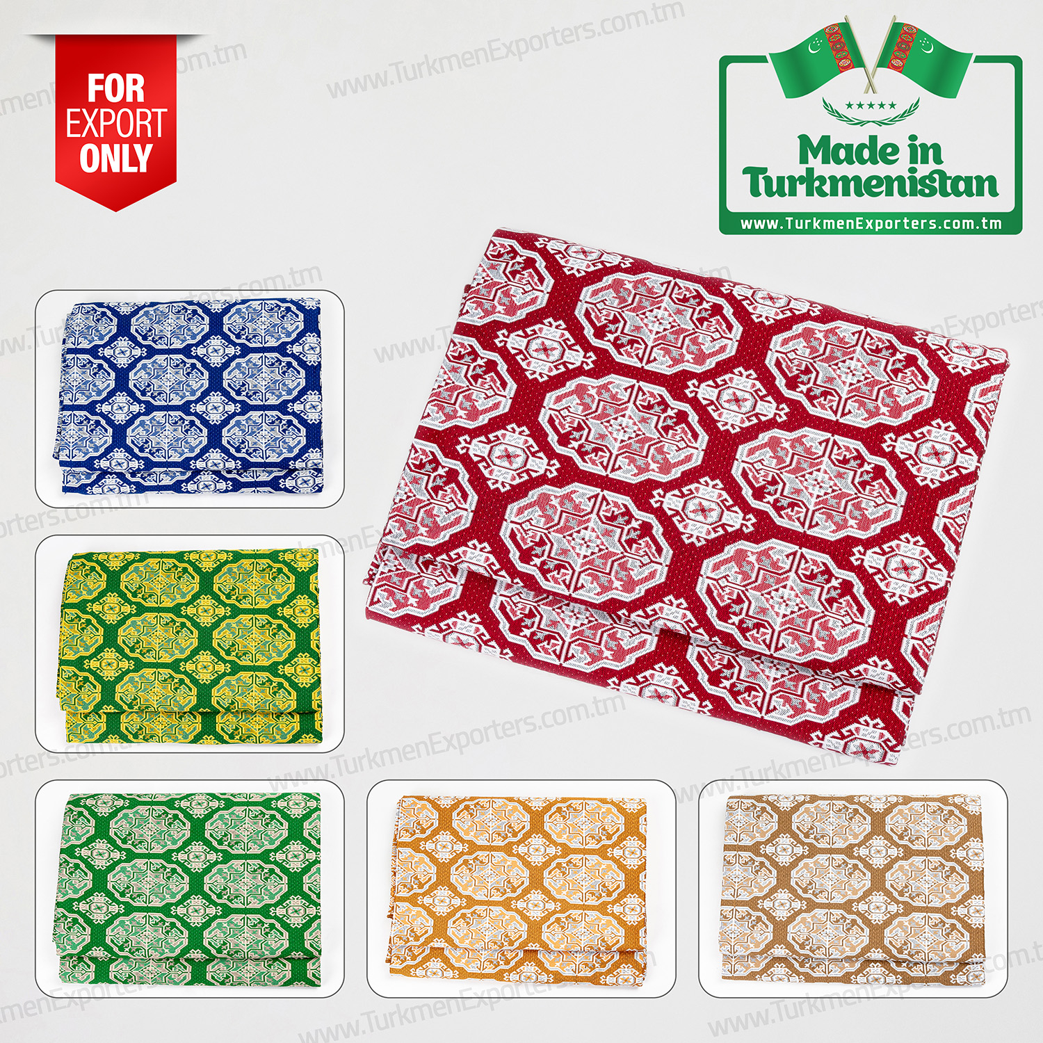 Türkmen nagyşly örtgi 200sm x 300sm | Beg Ýüpek HJ