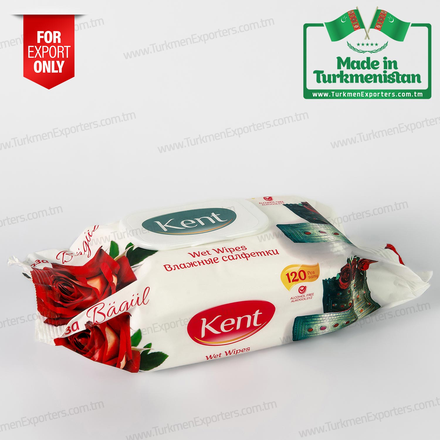 Kent ıslak mendil (red rose - 120 pc) | Umutlu Nesil Limited Şirketi