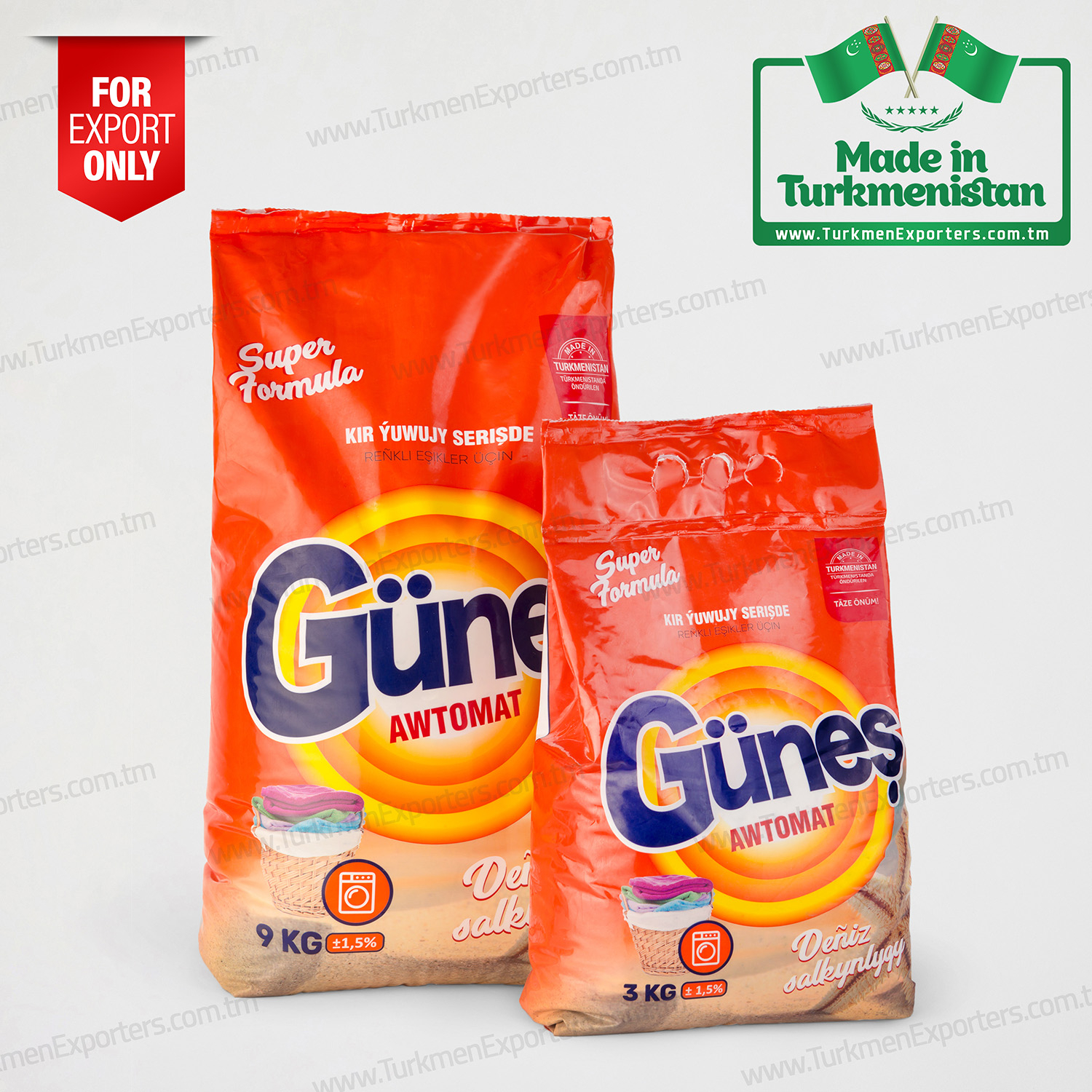 Washing powder automatic Made in Turkmenistan | Turkmen Berk Metal individual enterprise