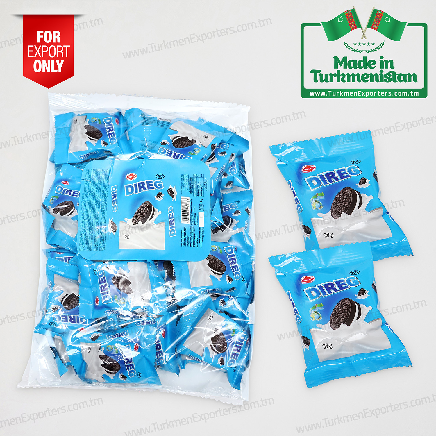 Zefir hurşly şokoladly kökeler Direg 500gr | Duýgy HK