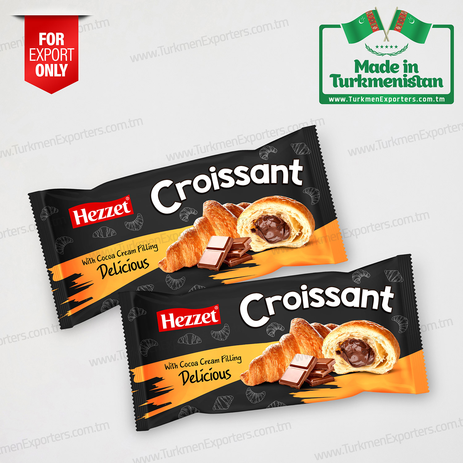 Hezzet kruassan Türkmenistanyň önümi | Hezzet kruassan fabrikasy
