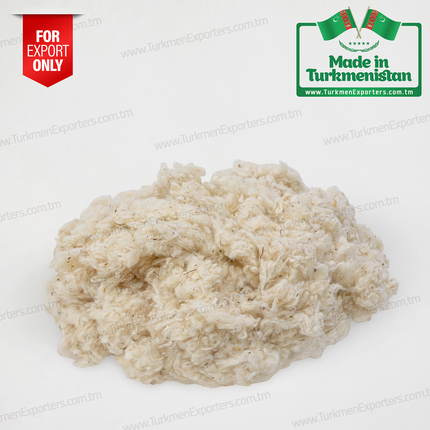 Cleaned cotton wastes Made in Turkmenistan | Turkmen Export Trading Services Company