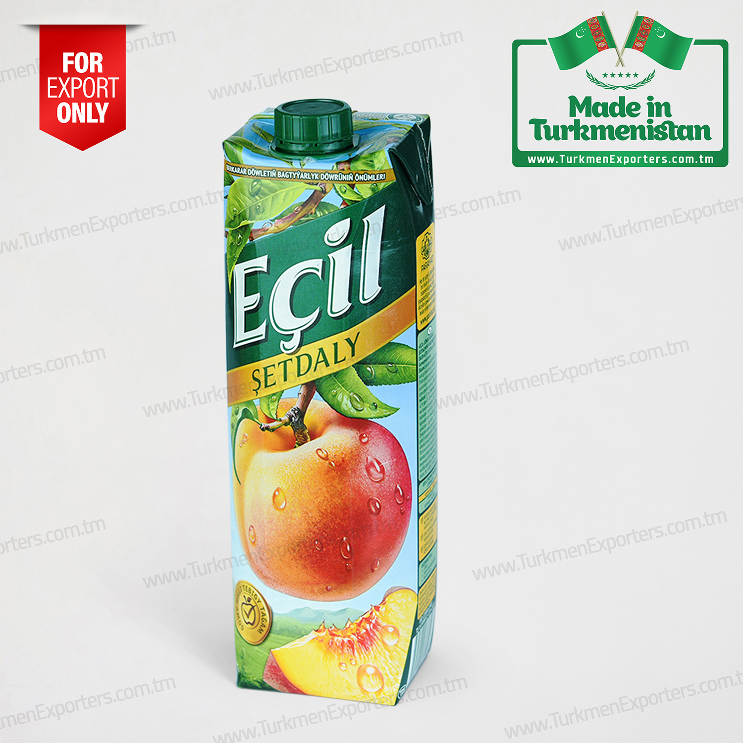 Şeftali meyve suyu Eçil 1 Litre | Parahat özel şirketi