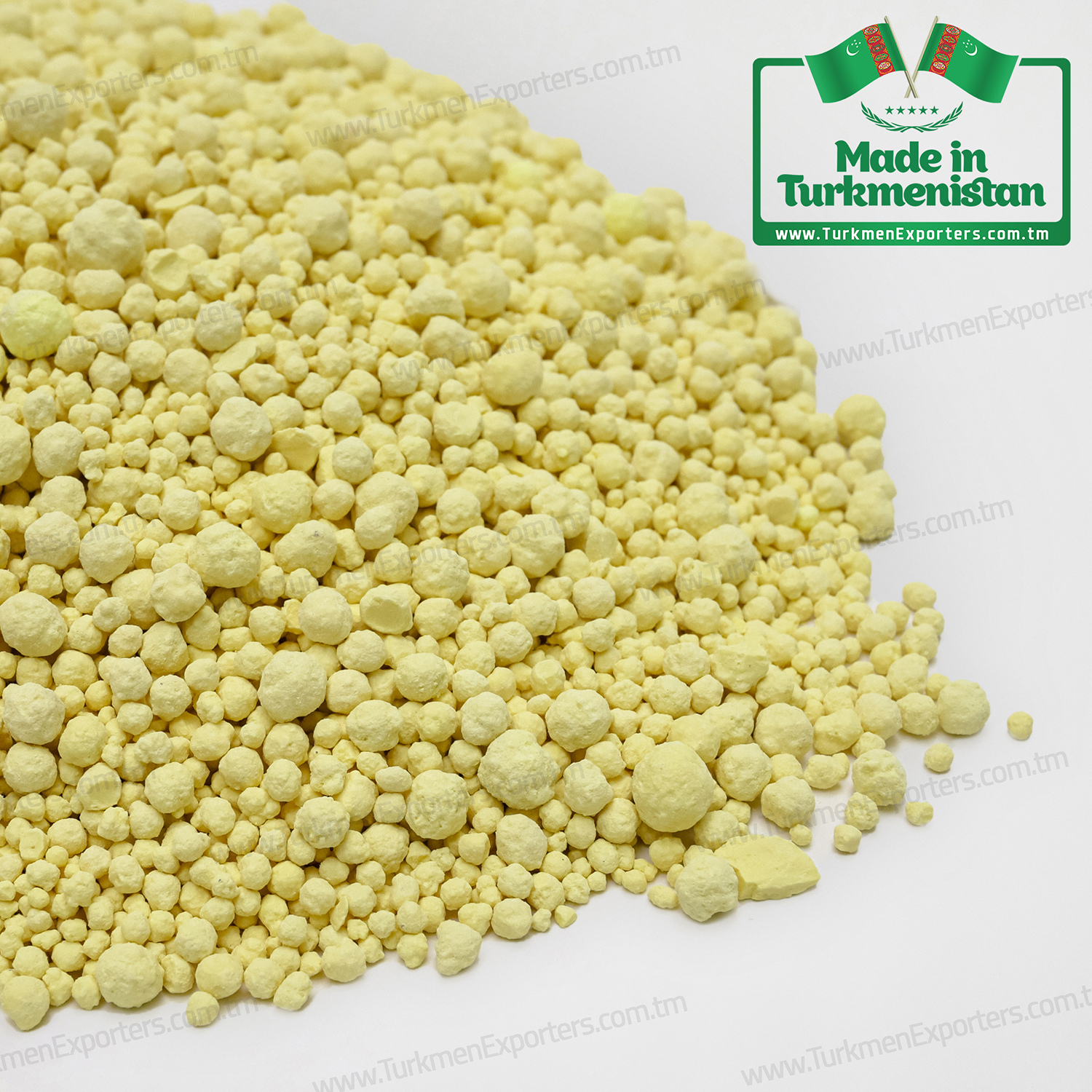 Granular sulphur Made in Turkmenistan | Turkmen Export, Import & Trading Services Company