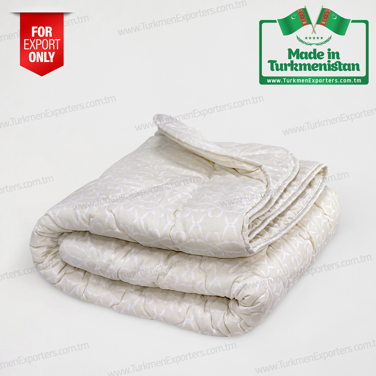 Türkmenistanda üretilmiş sentetik dolgulu yorgan battaniye | Nurly Goza limited şirketi