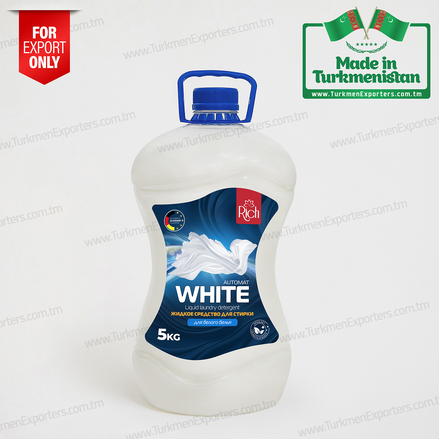 Sıvı çamaşır deterjanı Rich White | Altın Yol özel şirketi