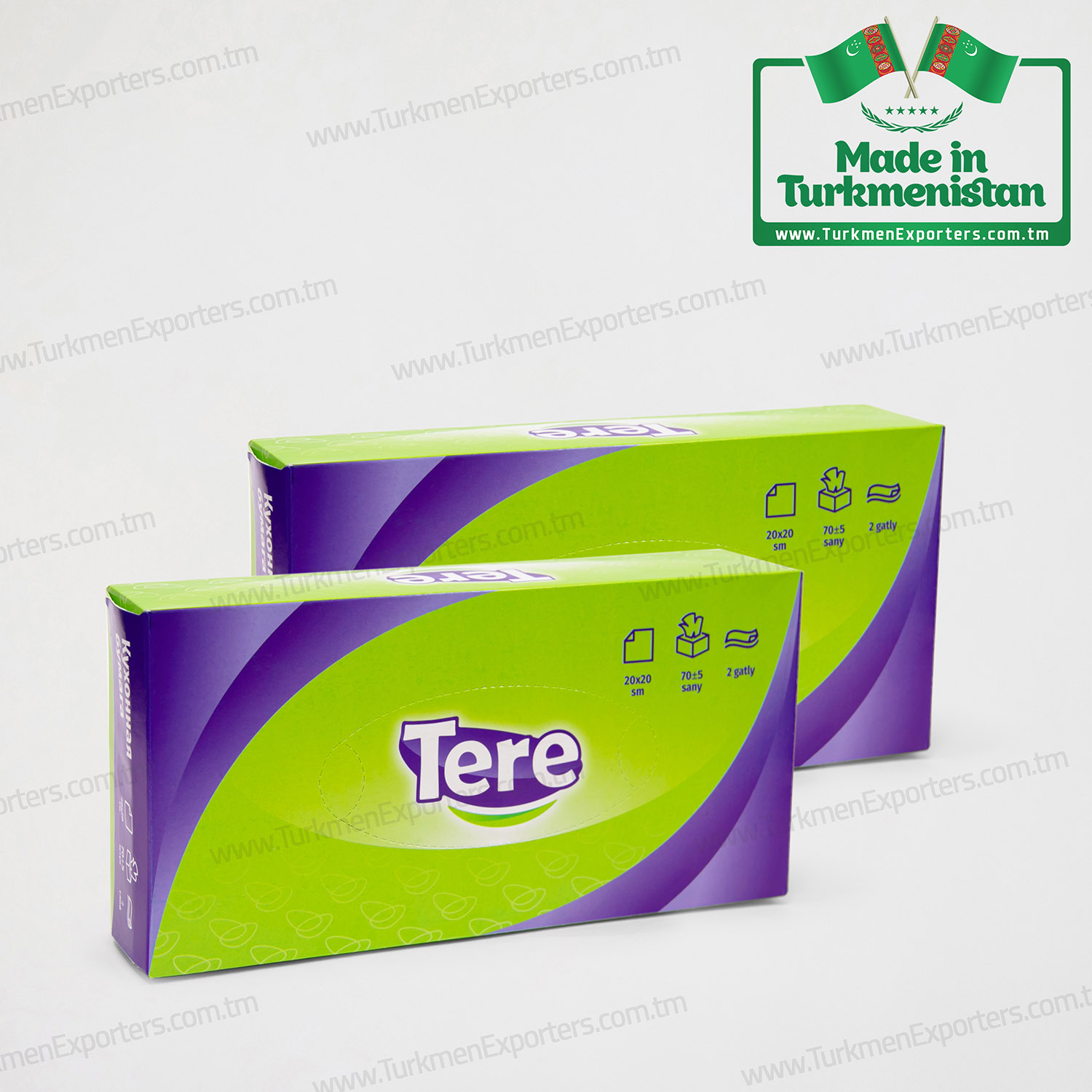Tere paper napkins in a box | Tere paper factory
