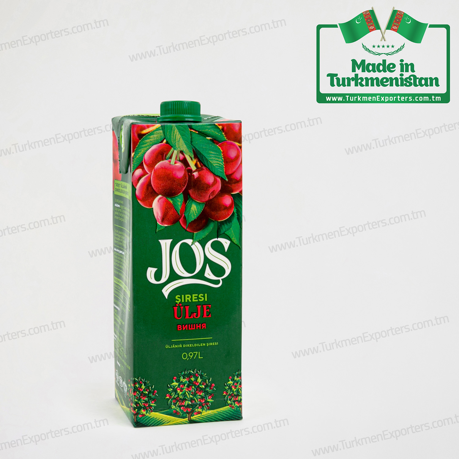 Cherry fruit juice Josh 0.97 Litre | Parahat individual enterprise