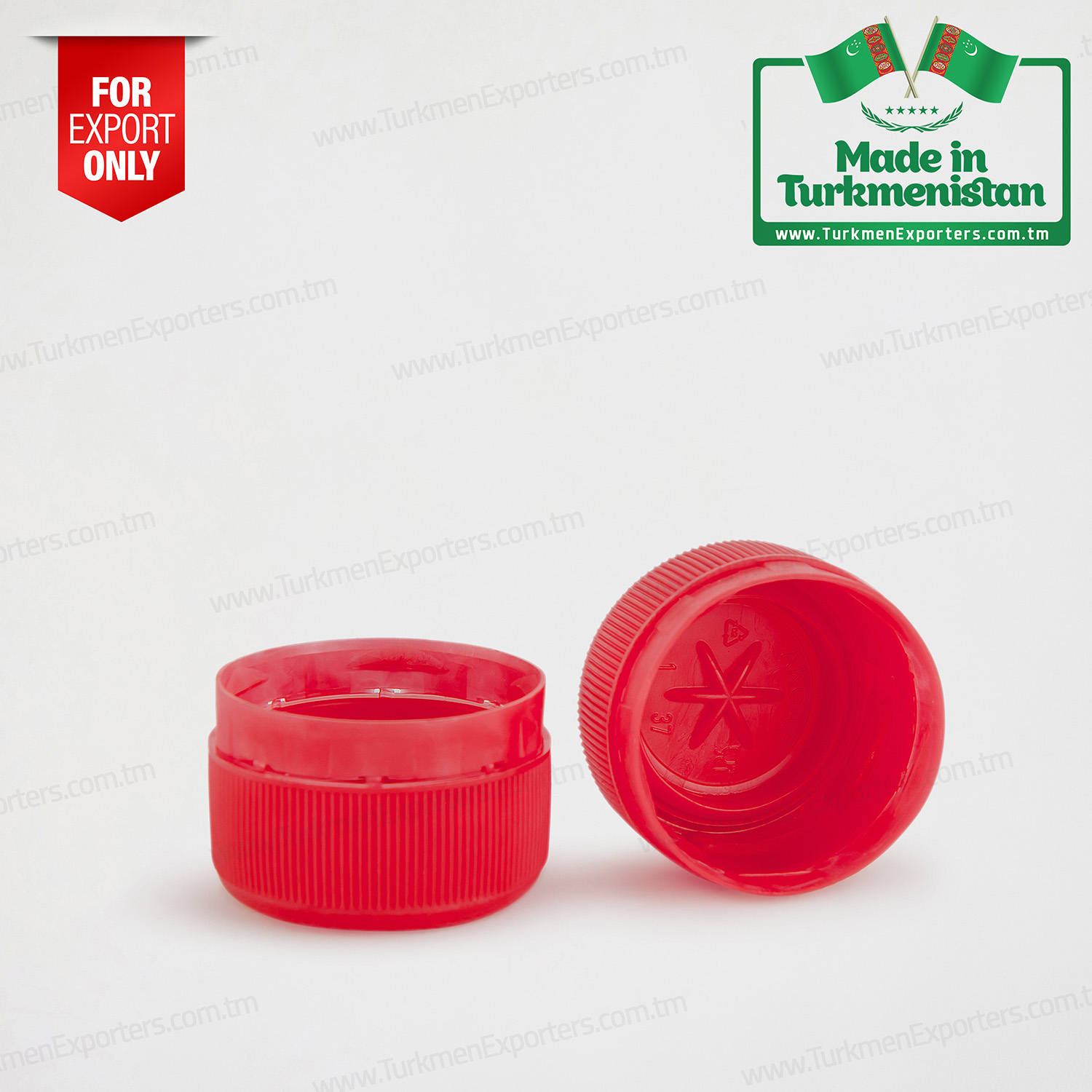 Ýokary hilli PET gapak  | Ak Gap HJ