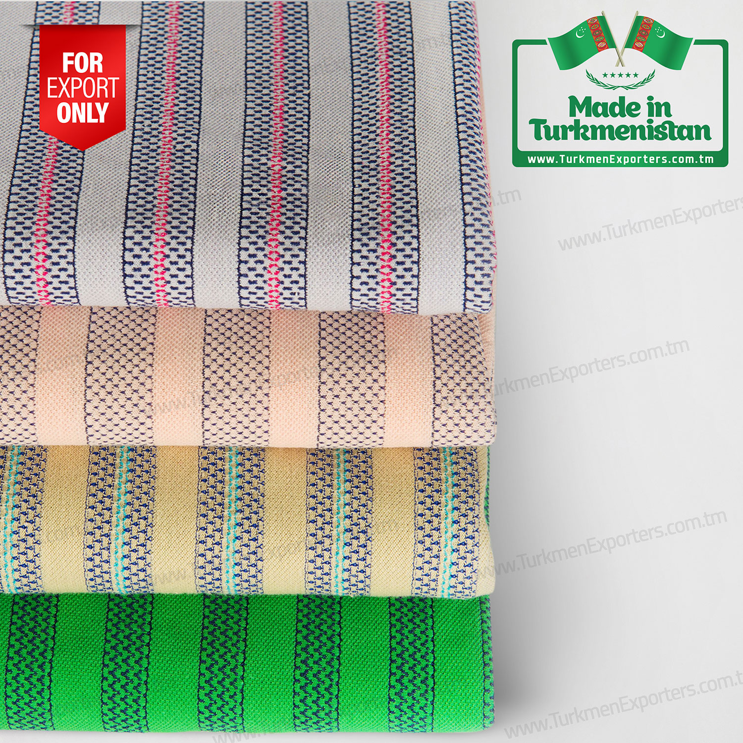 Örme kumaş yüksek kalite Türkmenistan ürünü | Türkmenistan kahramanı Atamurat Niyazov adında tekstil kompleksi