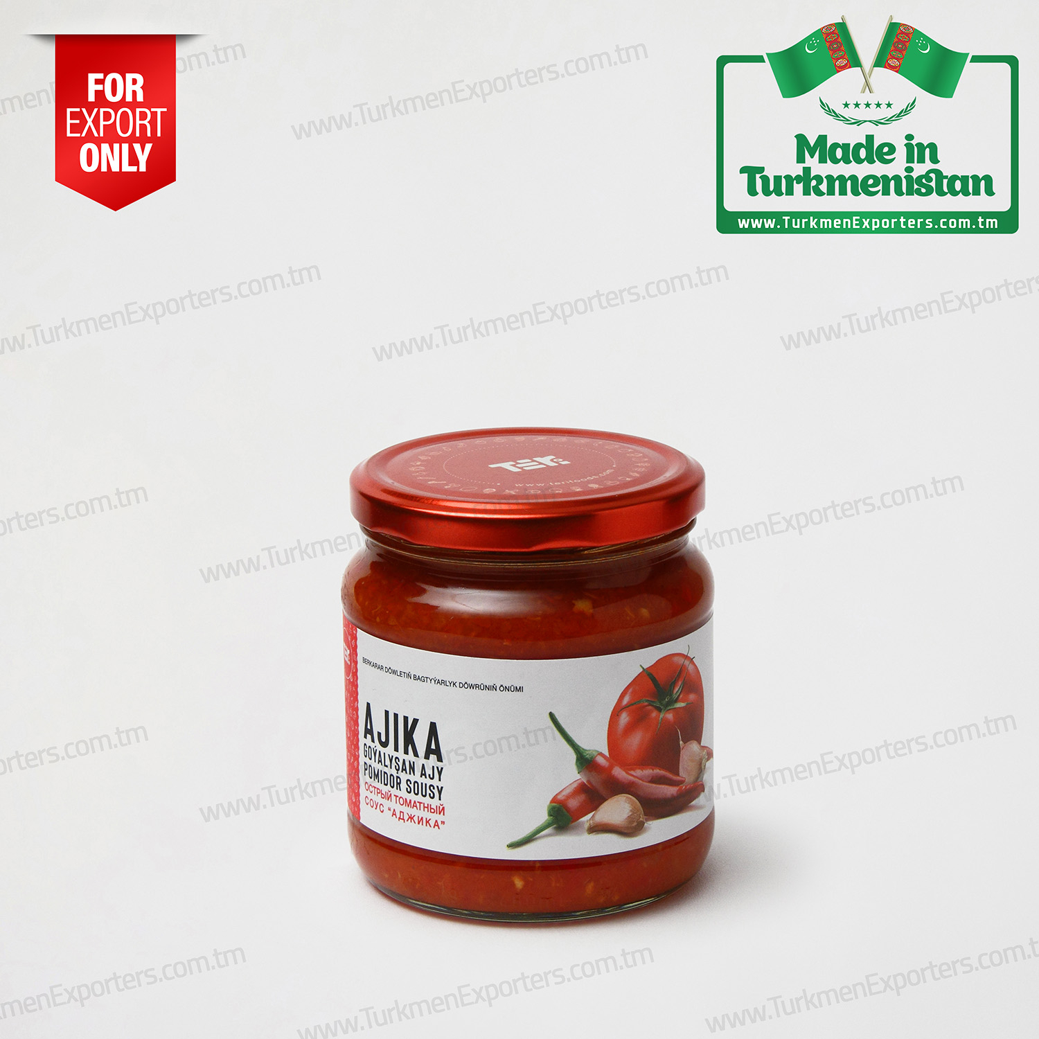 Domatesli acılı sos 480gr Teri | Ayli Yaz limited şirketi