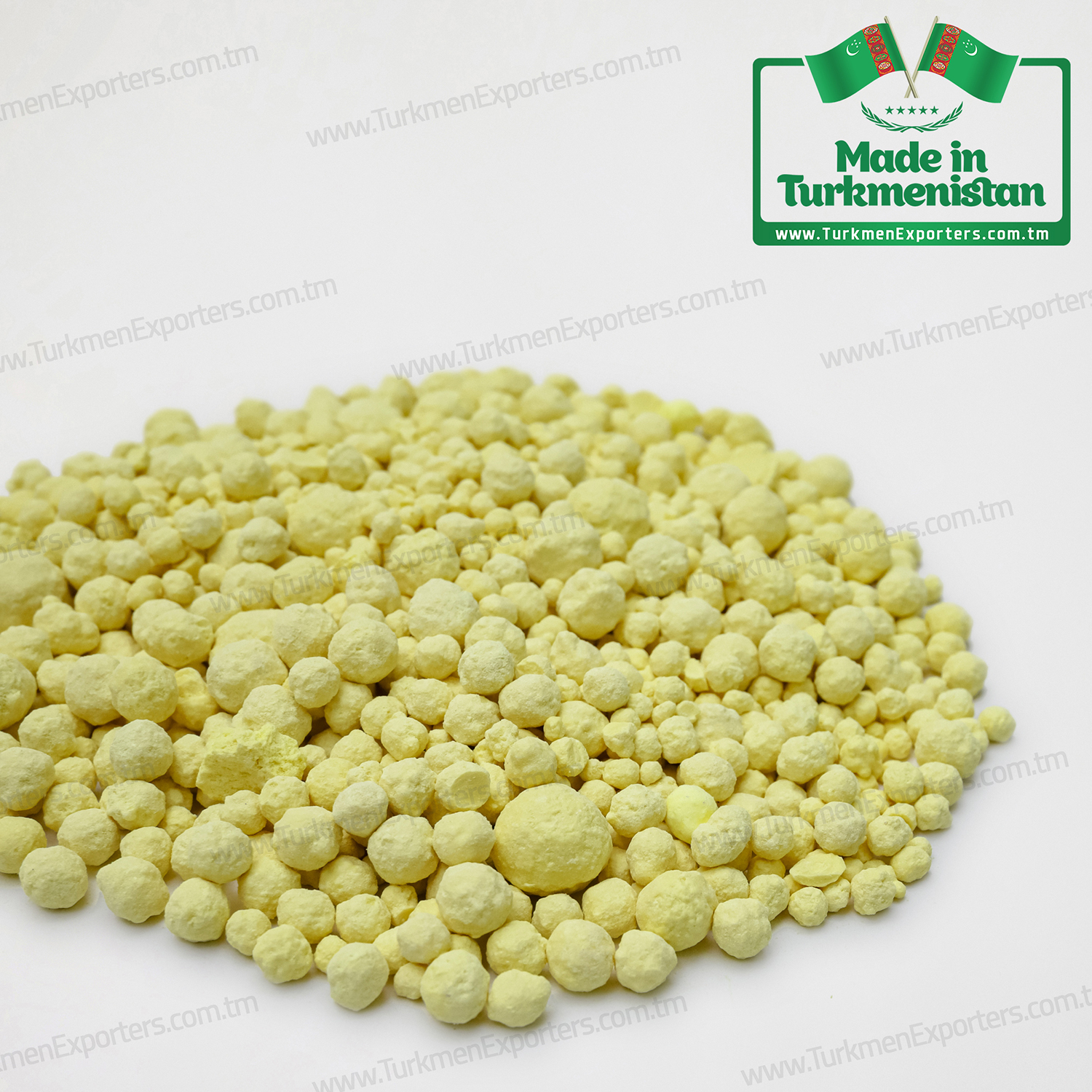 Granular sulphur in Turkmenistan wholesale for export | Turkmen Export, Import & Trading Services Company