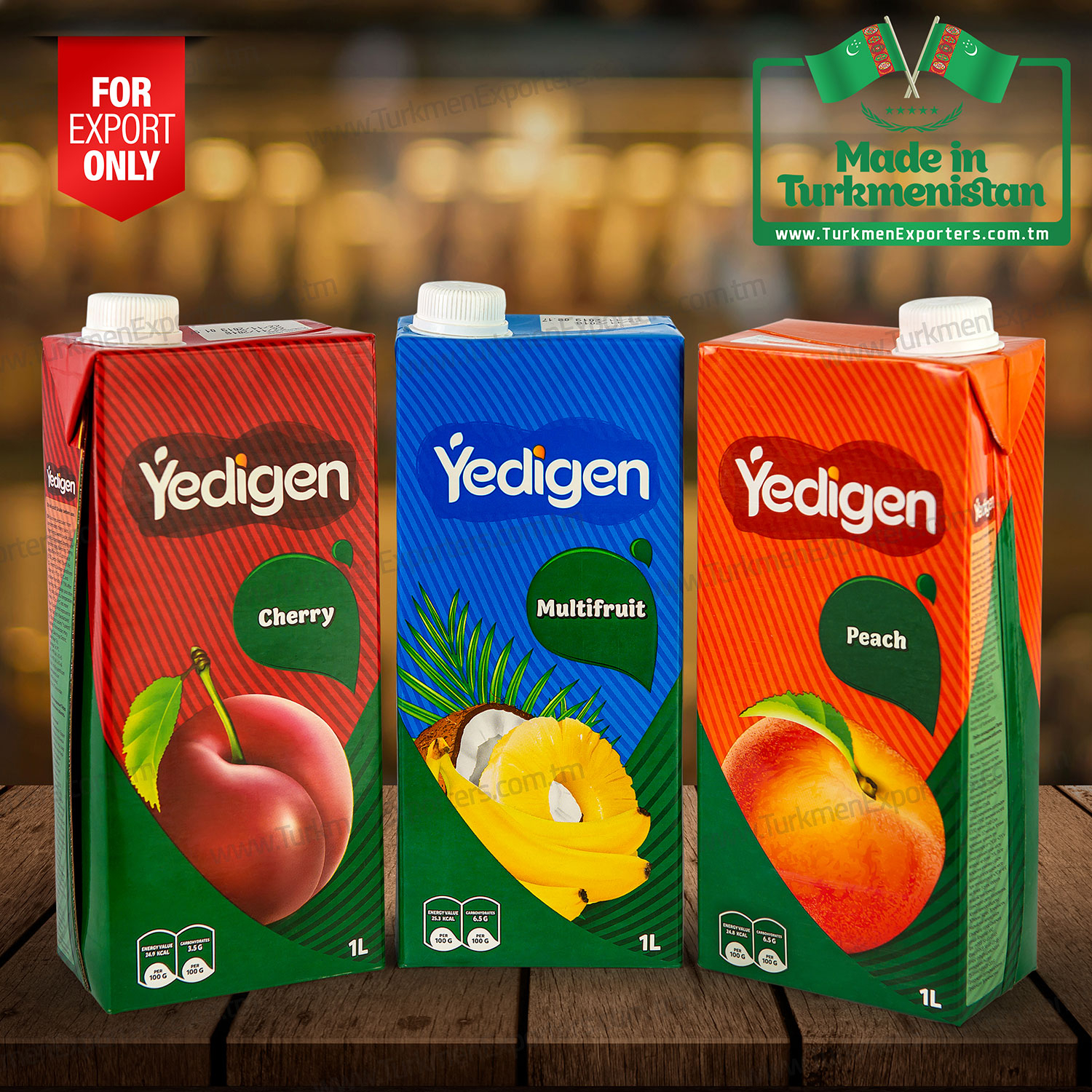 Fruit juice in Turkmenistan for export wholesale | Yupekchi economic society