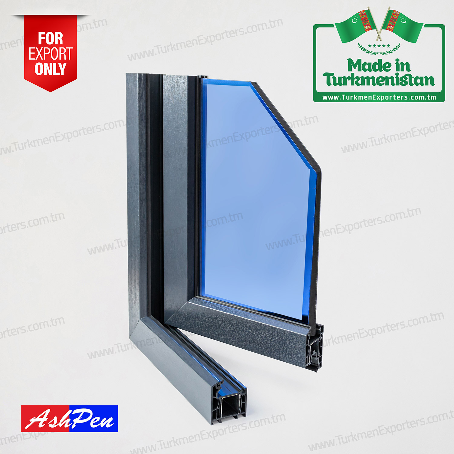 Профиль ПВХ для пластиковых окон в Туркменистане | Туркмен Пенджире ХО