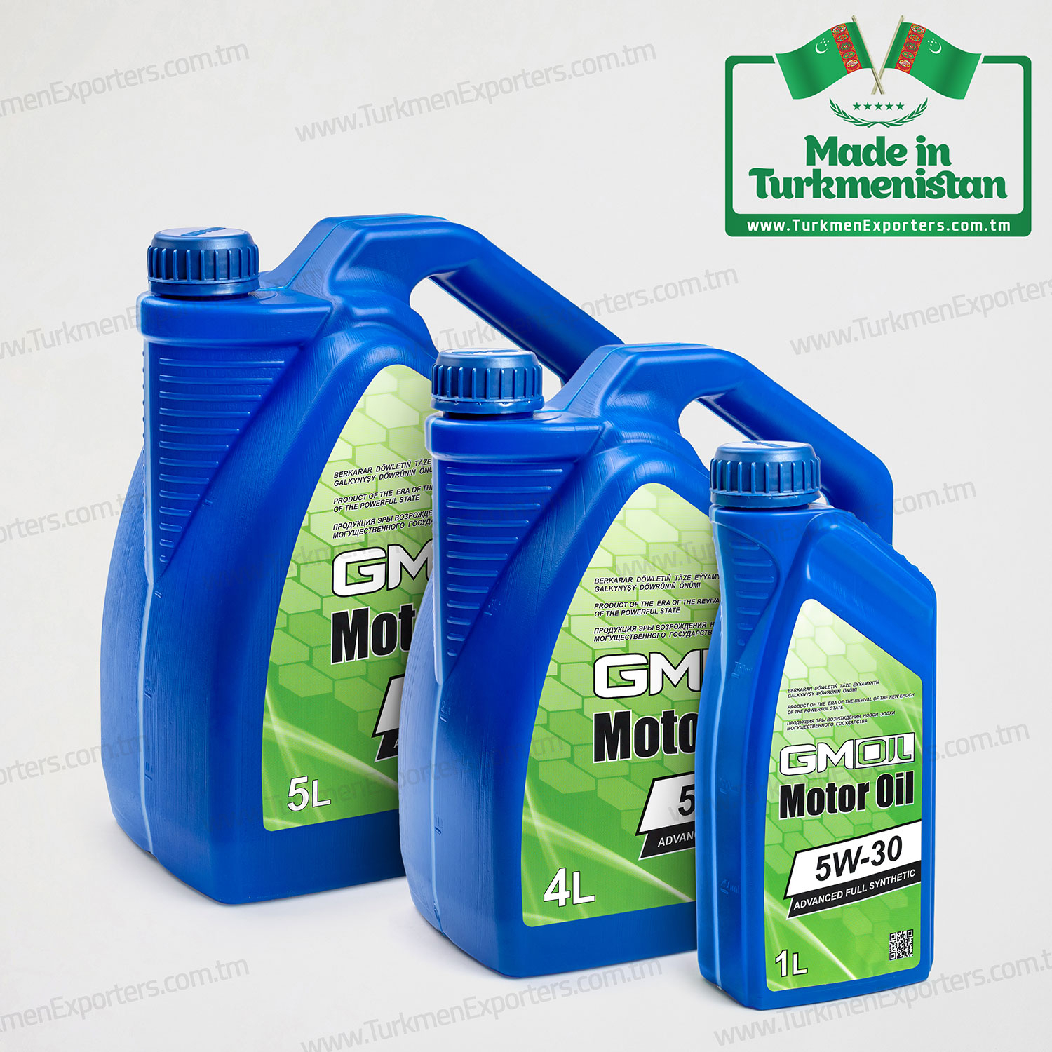 Türkmenistandan toptan Motor yağı SAE 5W-30 GM-Oil  | Gelcege Miras özel şirketi