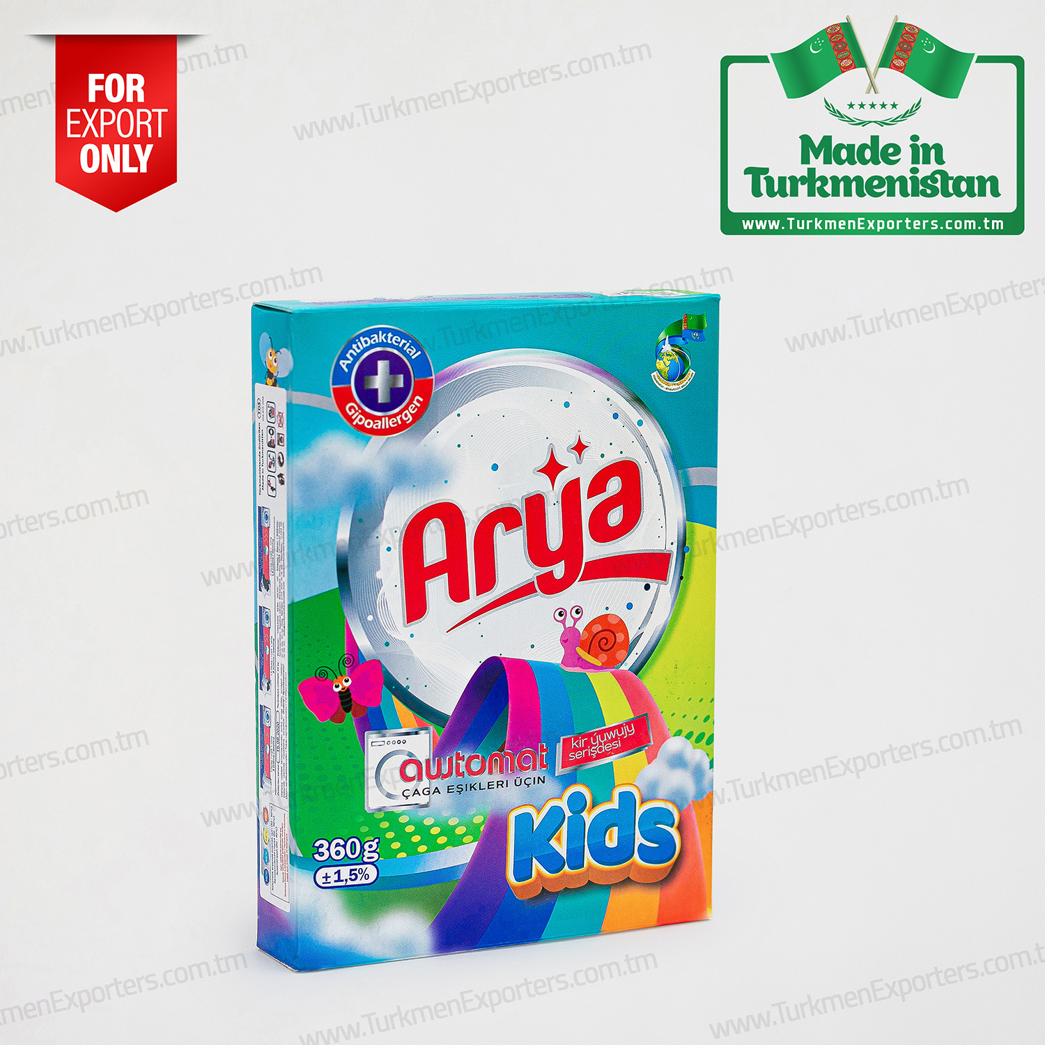 Arya automatic detergent powder Kids 360gr | Ynamly Maksat economic society