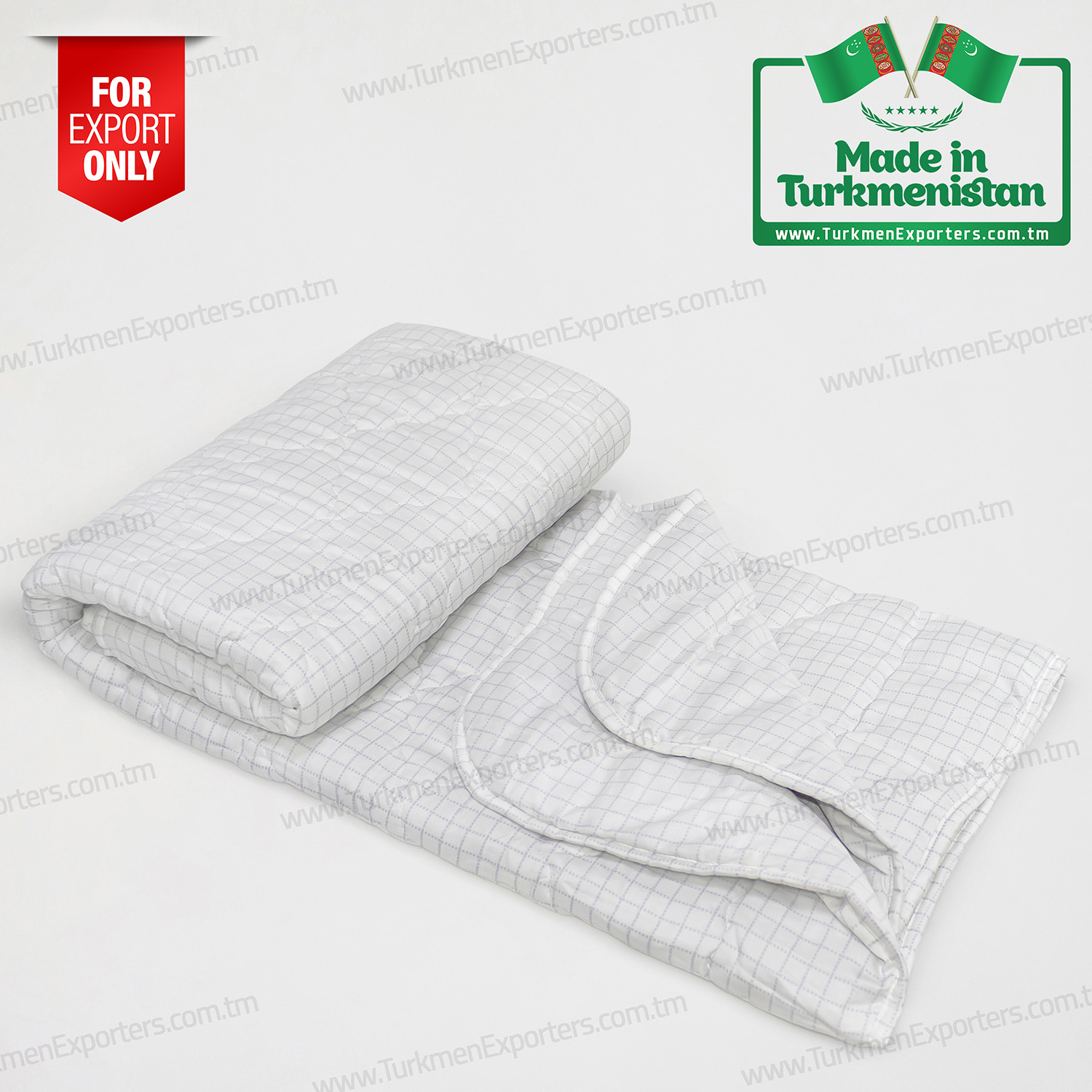 Одеяло с наполнителем из хлопка оптом из Туркменистана | Нурлы Гоза ХО