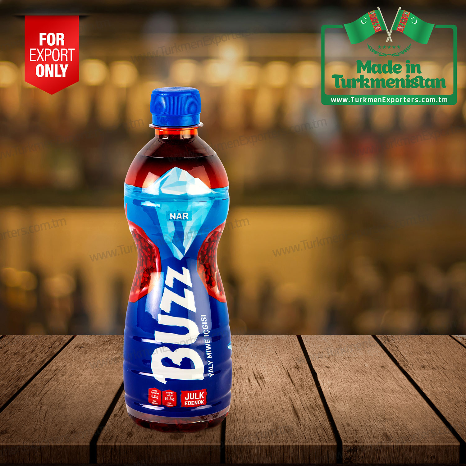 Nar aromalı soğuk çay Türkmenistan ürünü | Yüpekçi limited şirketi