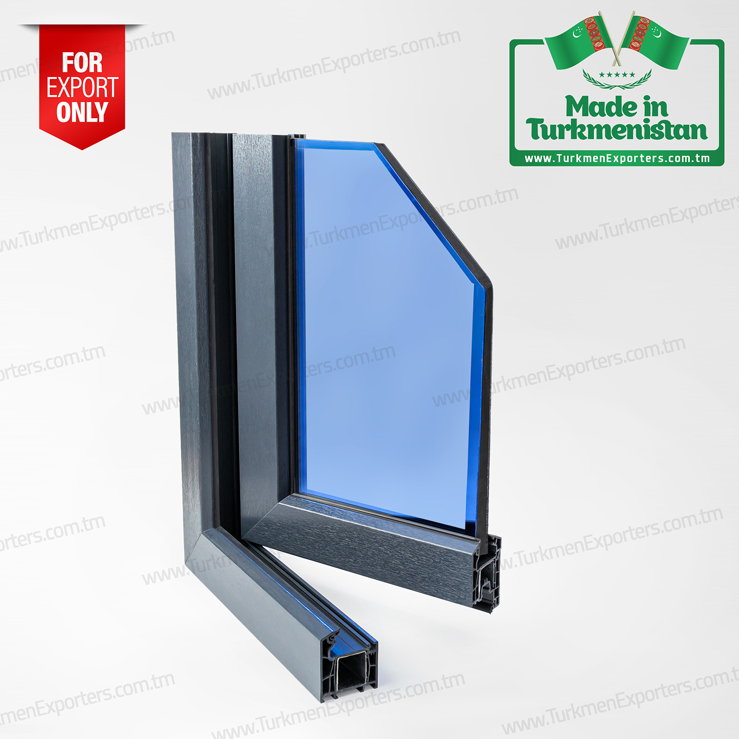 Plastic window profile Made in Turkmenistan | Turkmen Penjire economic society