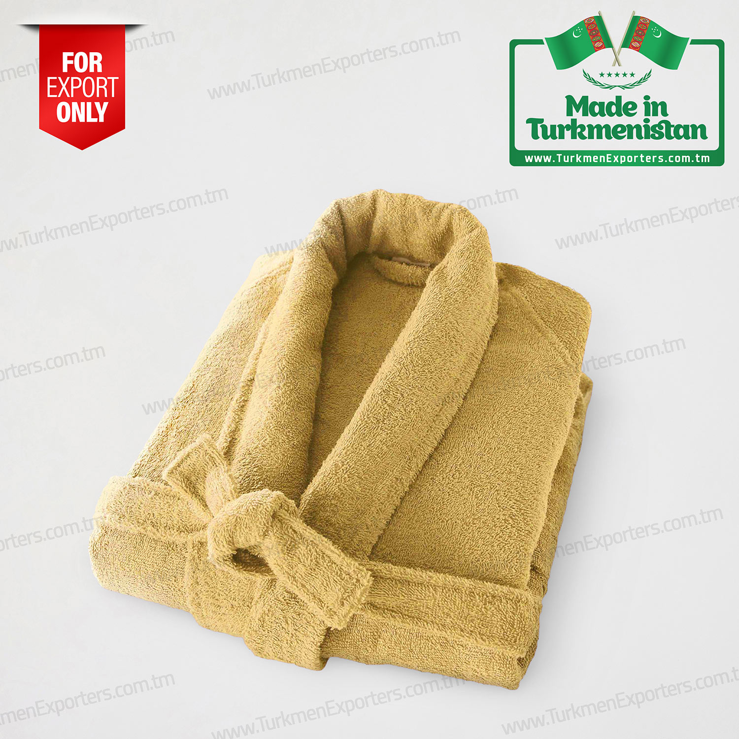 Bathrobe wholesale for export from Turkmenistan | Ashgabat Textile Complex