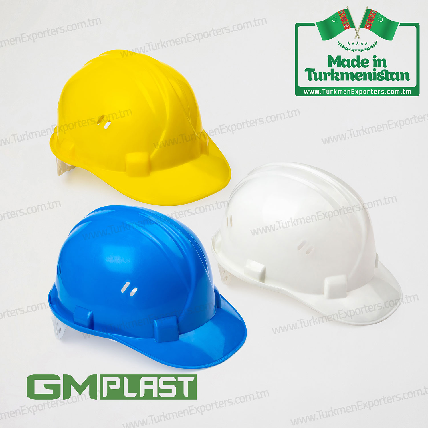 Plastic construction helmet wholesale from Turkmenistan | GM Plast