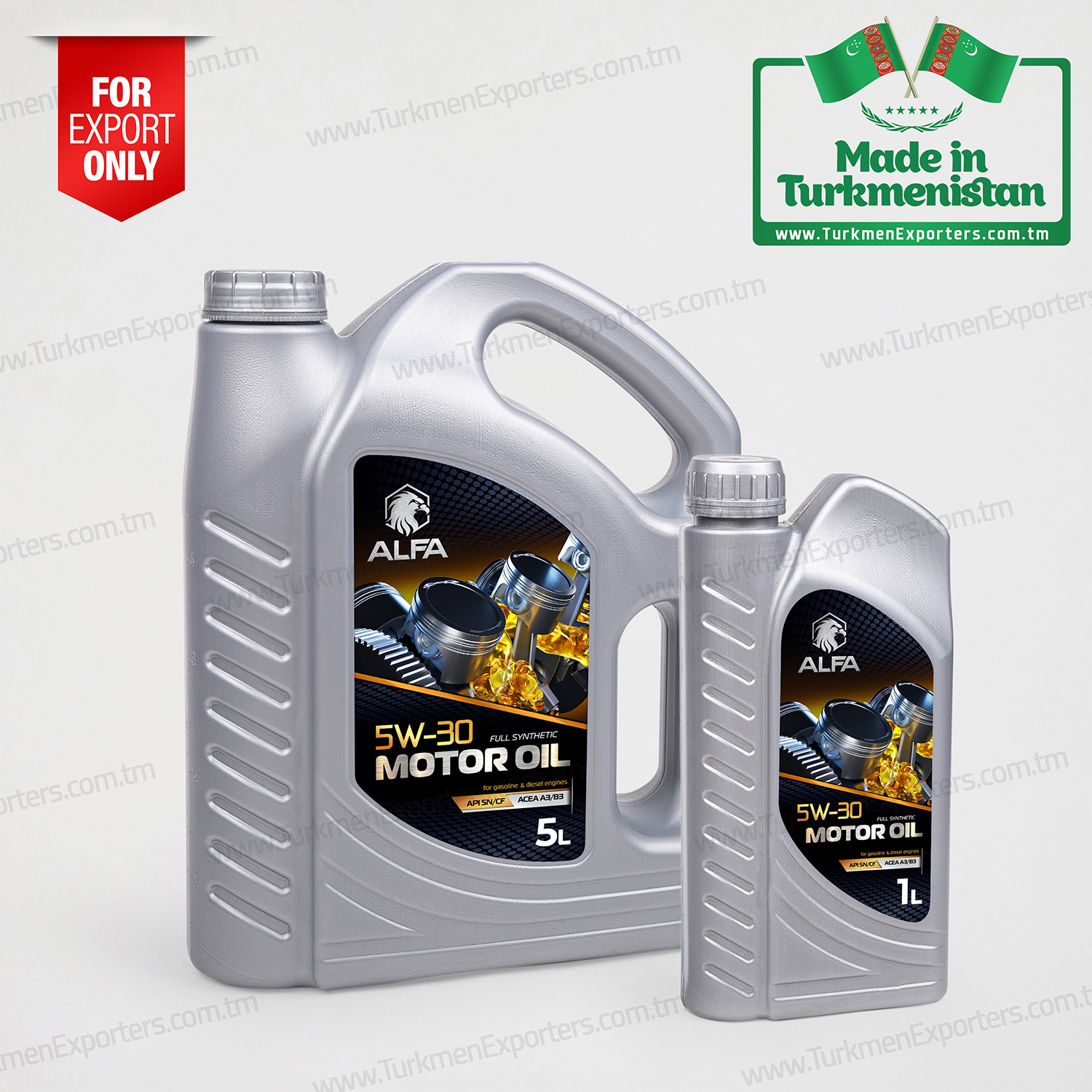 Alfa motor oil SAE 5W-30 | Yhlasly Nazar individual enterprise