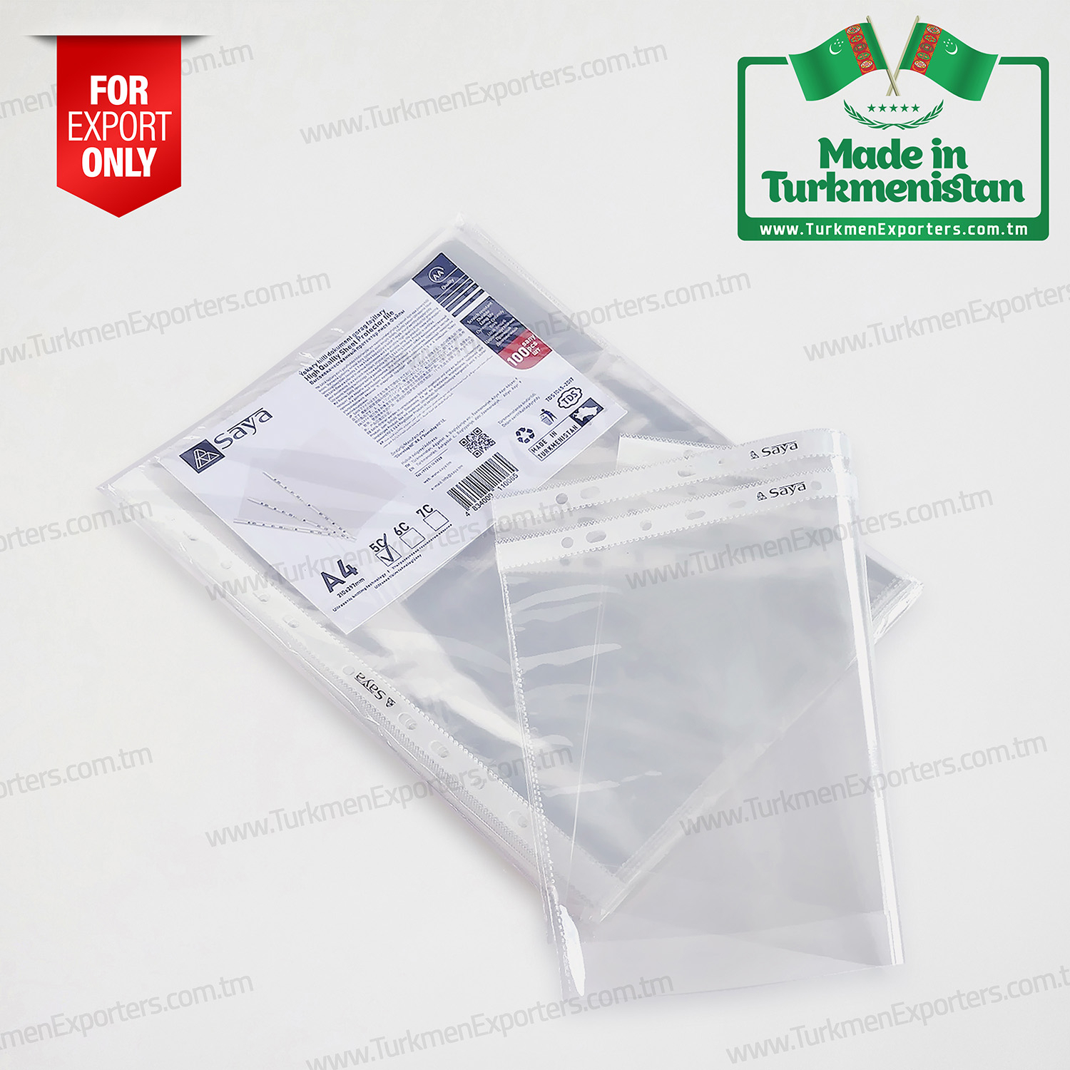 Transparent sheet protector in Turkmenistan | Dowrebap Hil individual enterprise