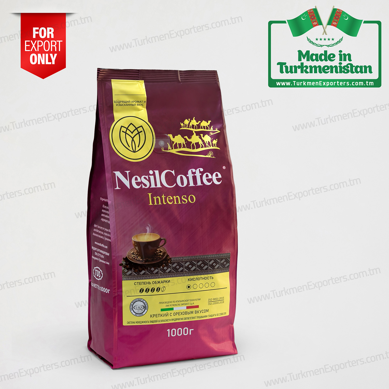 NesilCoffee roasted coffee beans Intenso | Nesil Kofe individual enterprise