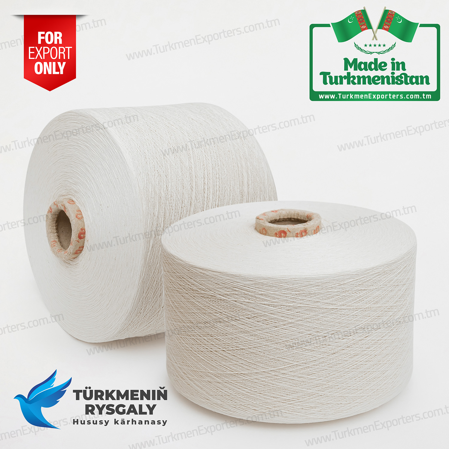 Open-end nah ýüplük Ne12/1 | Türkmen Eksport, Import & Söwda Hyzmatlary HK