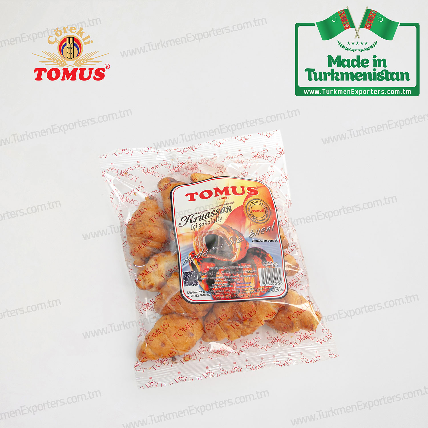 Mini croissant Tomus 200gr | Tomus bakery factory 