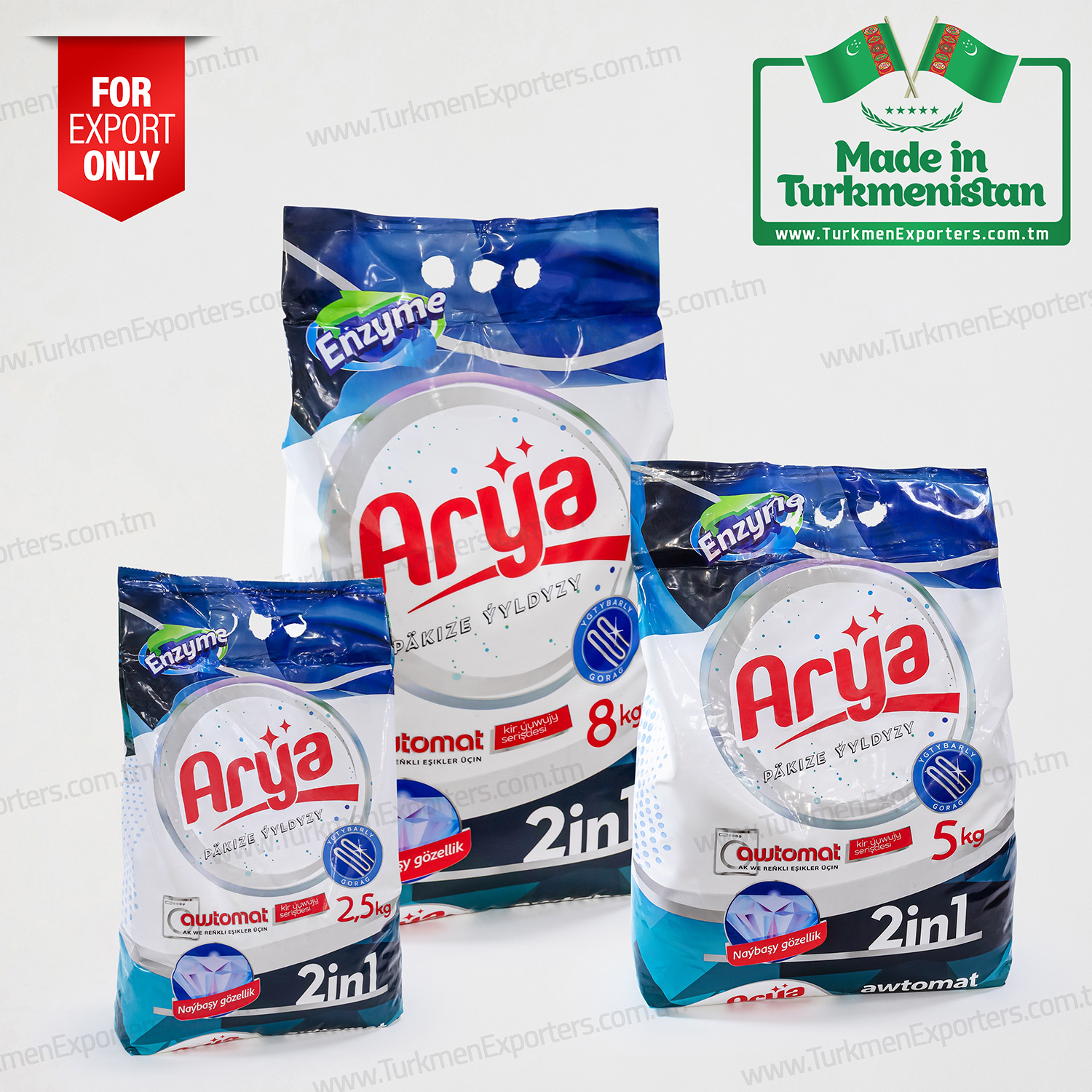 Automatic detergent powder Arya | Ynamly Maksat economic society