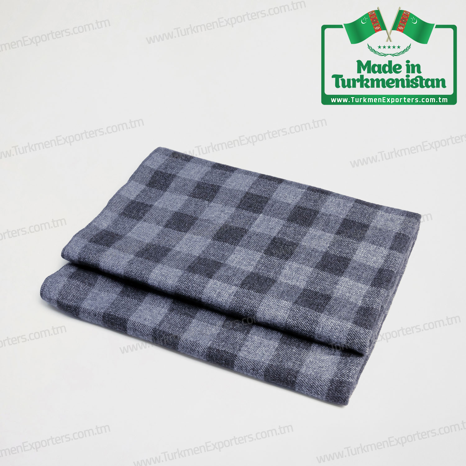 Plaid blankets Made in Turkmenistan | Beg Yupek economic society