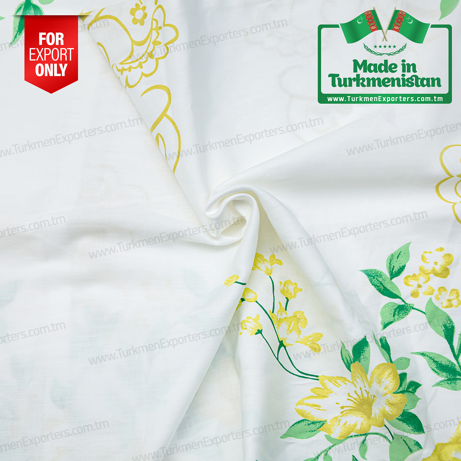 Satin fabric for bed linen | Babadayhan Textile Complex